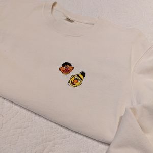 Cream Crew Neck Sweater